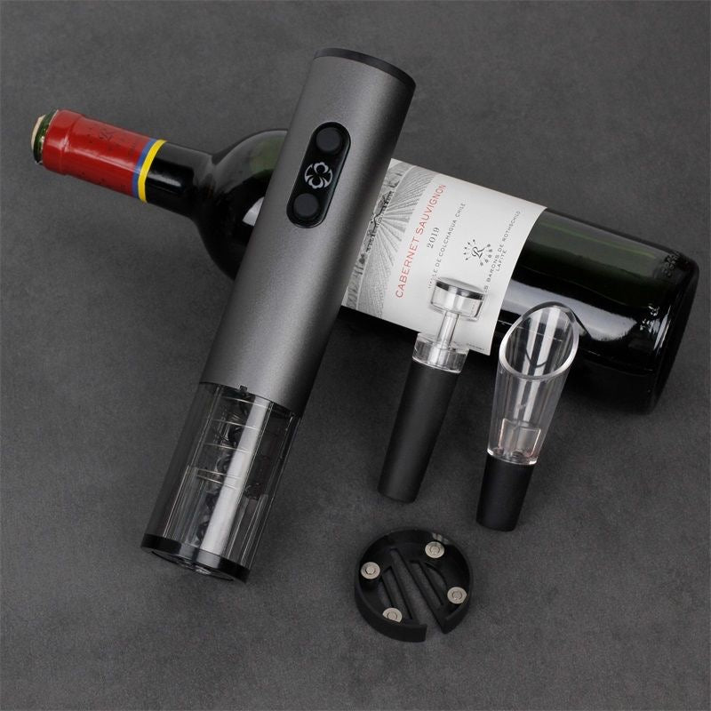 Electric Wine Opener, Rechargeable Automatic Corkscrew , Hands-Free Wine Bottle Opener for Red/White Wine, Gift for Wine Lovers