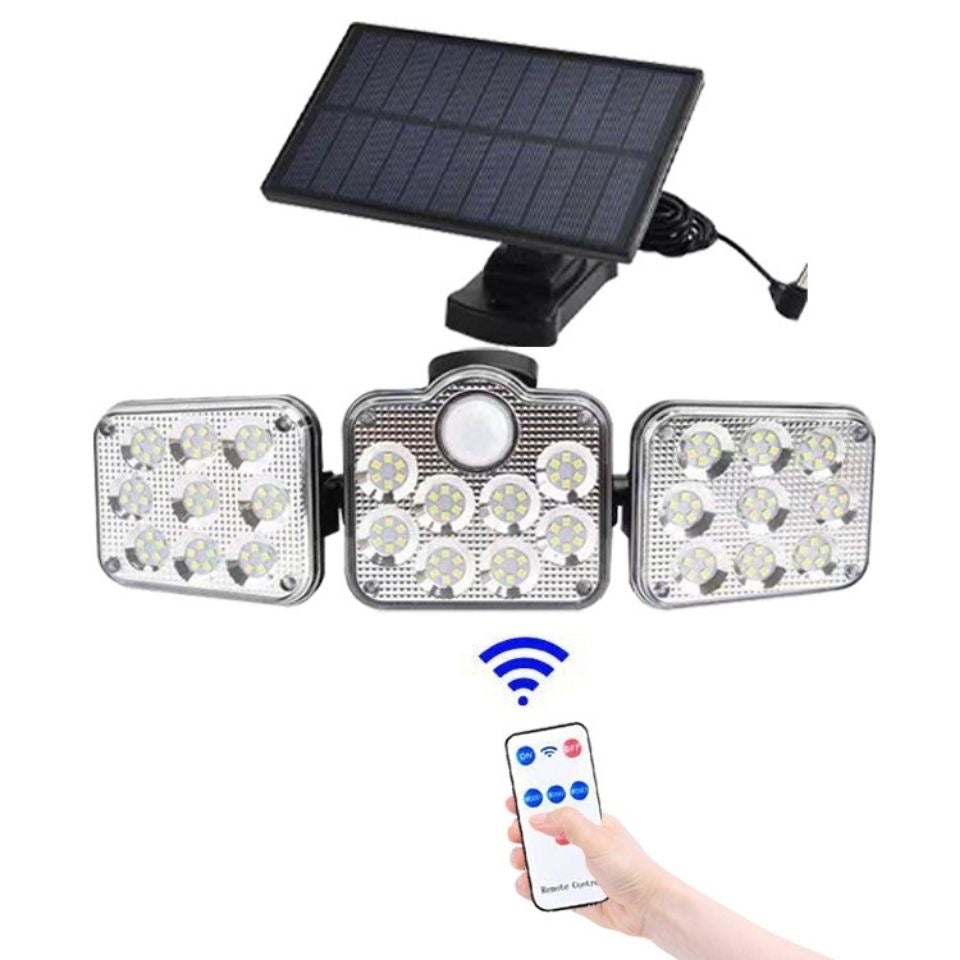 Solar outdoor lighting lamp