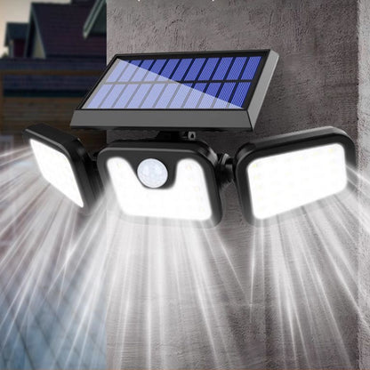 Solar outdoor lighting lamp