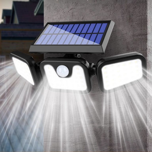 Solar outdoor lighting lamp